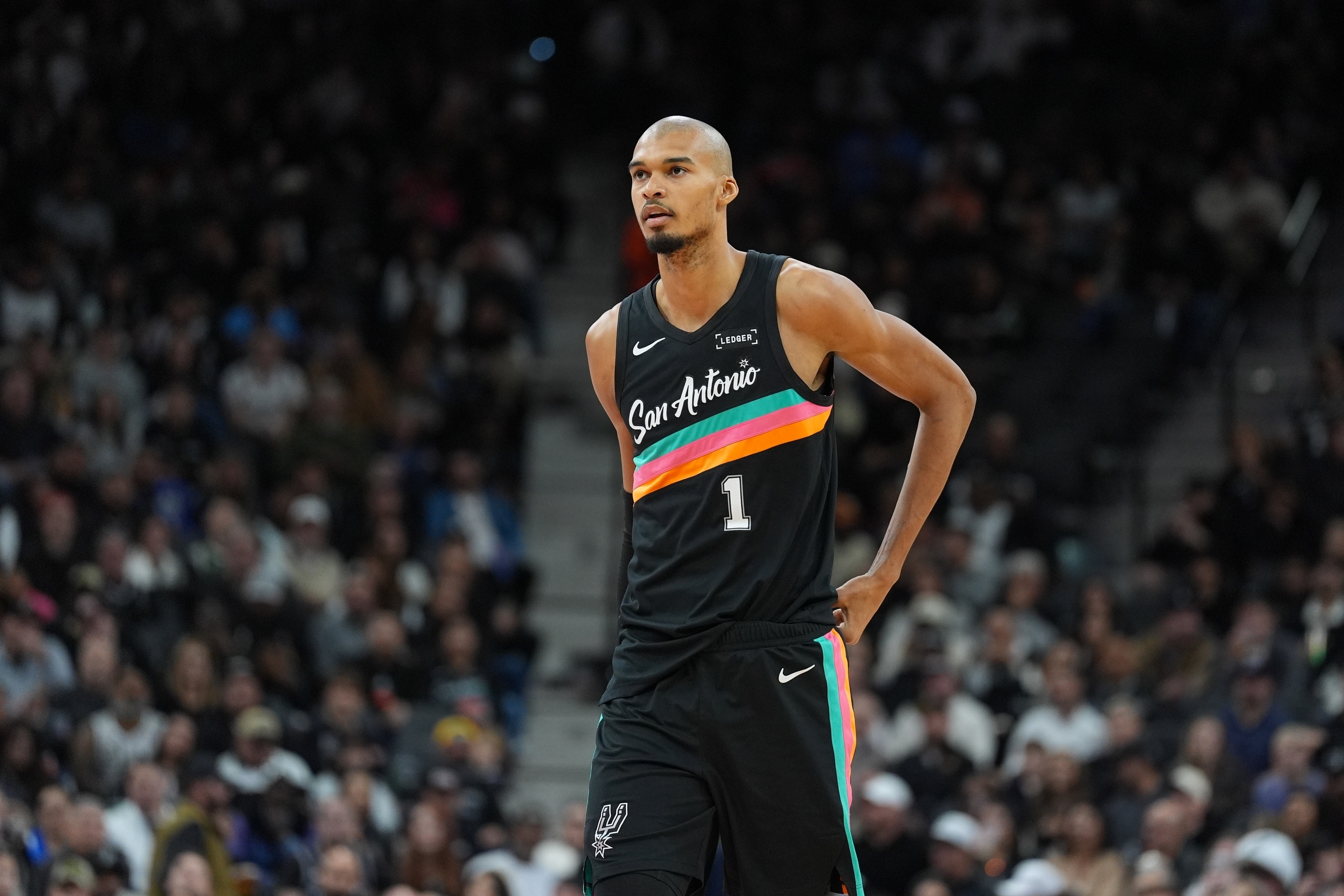 世界杯官方直播软件下载-越来越稳!文班亚马过去9场场均25分9板2盖帽 真实命中率64.1%